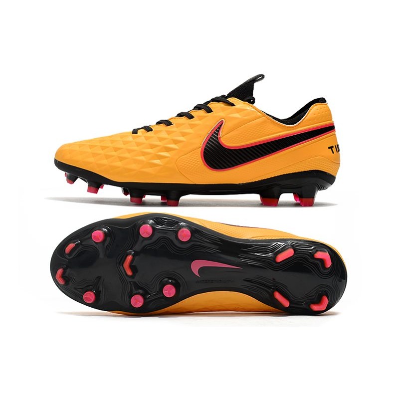 Nike Tiempo Legend VIII Elite FG oranžový Černá